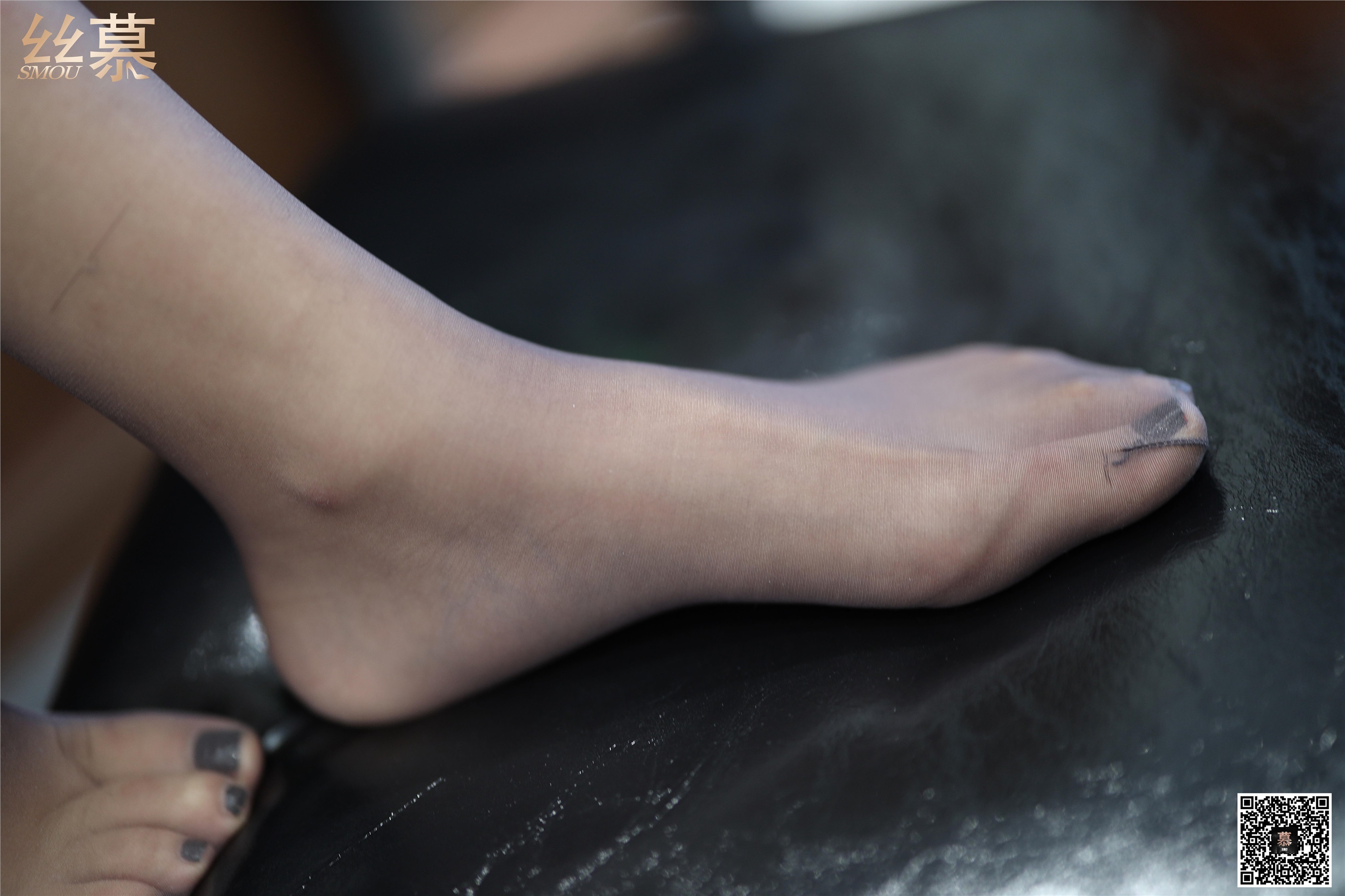 丝慕写真 特写集 TX048 茗茗《独特的紫色丝》